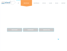 Tablet Screenshot of islandprotravel.se
