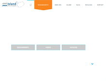 Tablet Screenshot of islandprotravel.de
